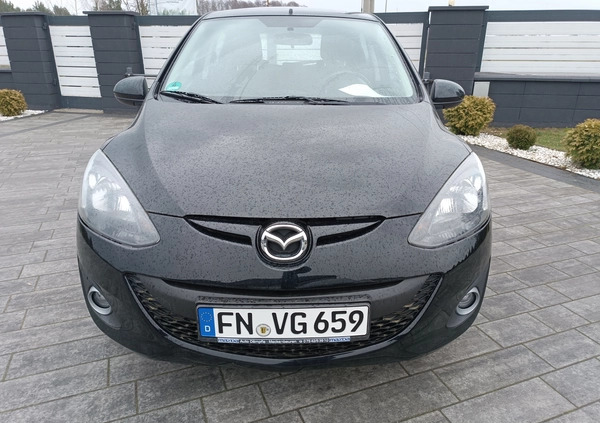 Mazda 2 cena 23900 przebieg: 134000, rok produkcji 2013 z Białobrzegi małe 254